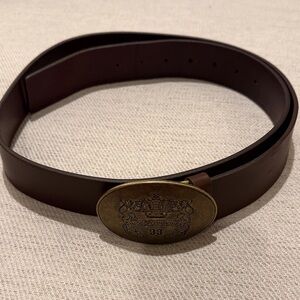 Ashworth golfcompany Brown genuine Leather Belt size 40/100